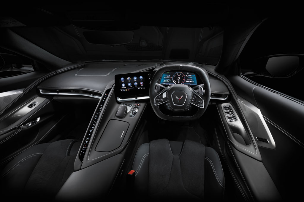 2022 Corvette C8 Right Hand Drive Interior