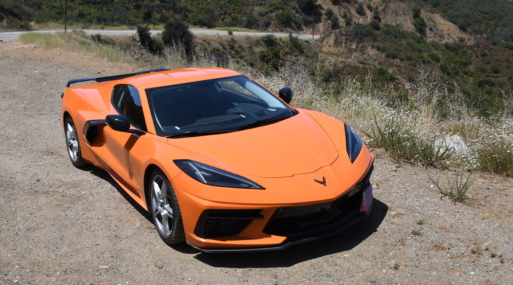 2022 Corvette Coupe 3LT in Amplify Orange Tintcoat