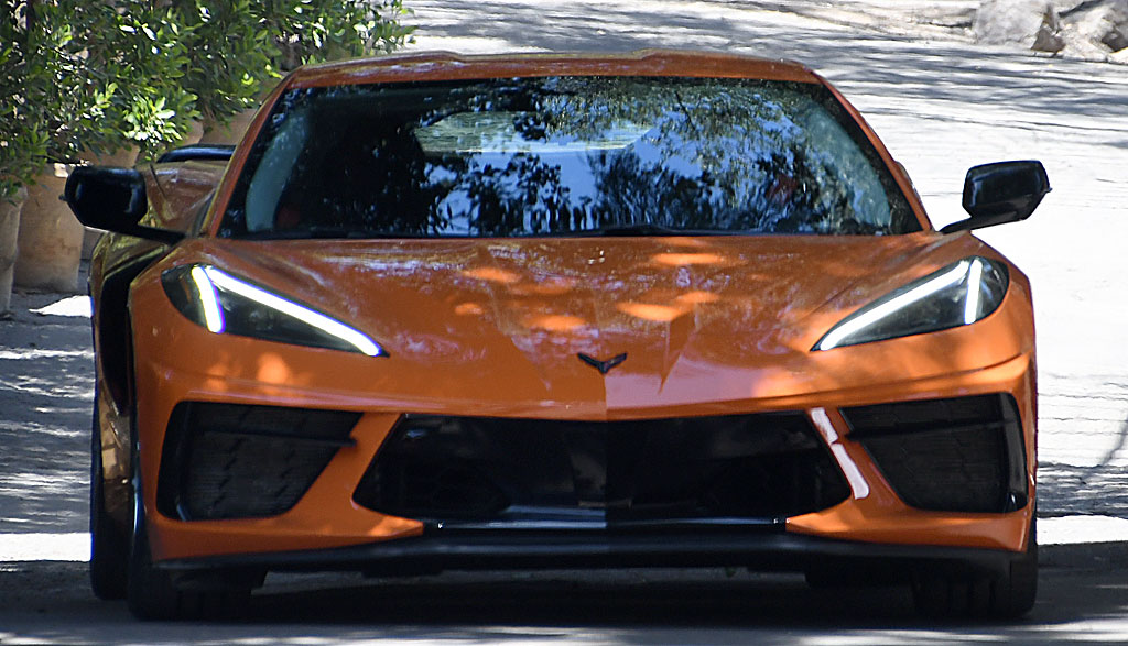 2022 Corvette Coupe 3LT in Amplify Orange Tintcoat