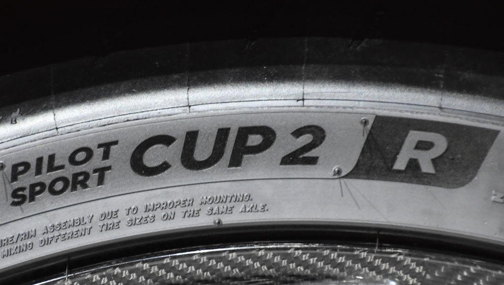 2023 Corvette C8 Z06 Michelin Cup 2 Tire