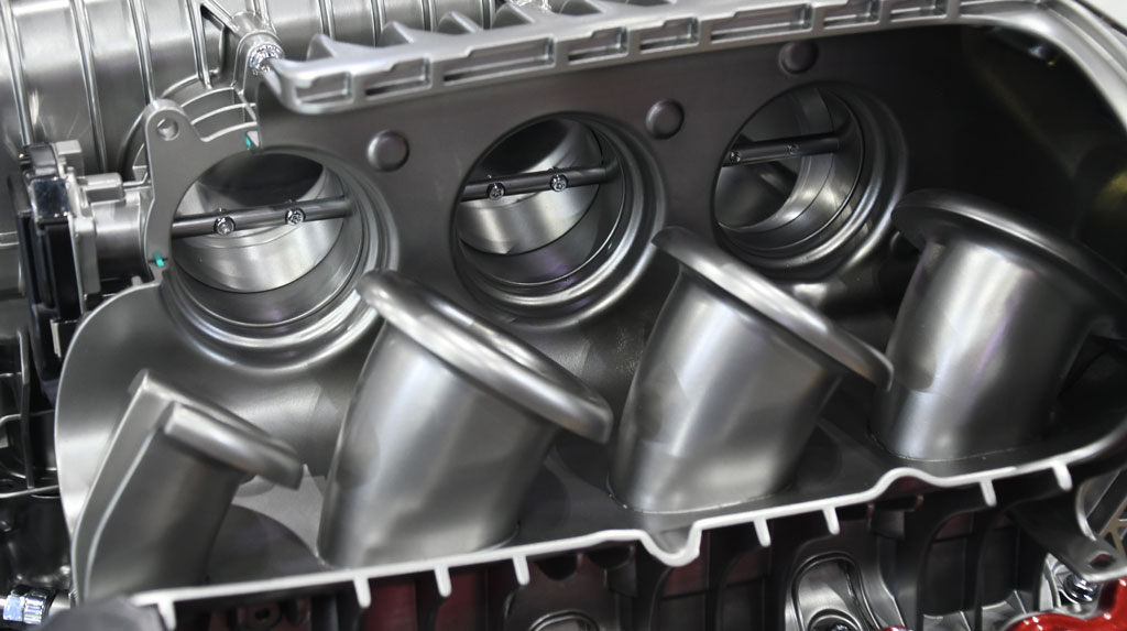 2023 Corvette Z06 LT6 Engine Three Plenum Connecting Valves