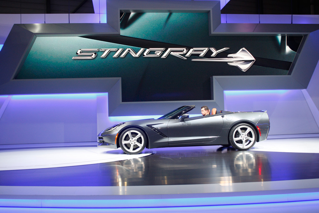 2014 Corvette Stingray Convertible, Unveiled at the Geneva Motor Show, March 5, 2013