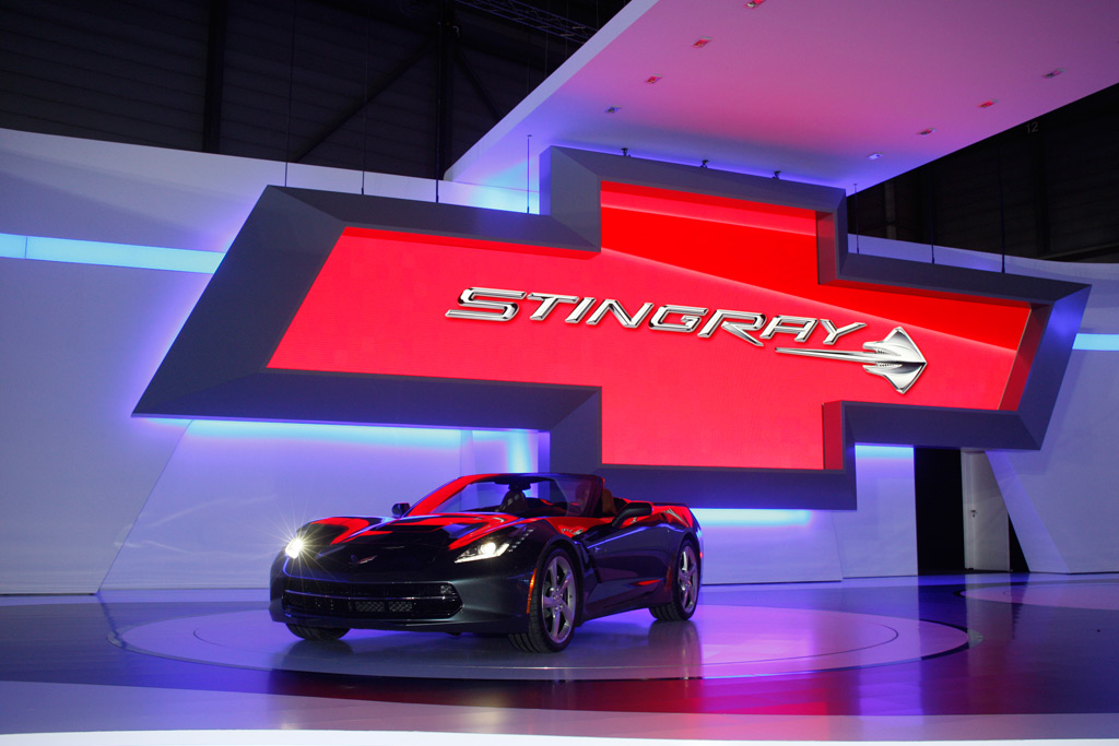 2014 Corvette Stingray Convertible, Unveiled at the Geneva Motor Show, March 5, 2013