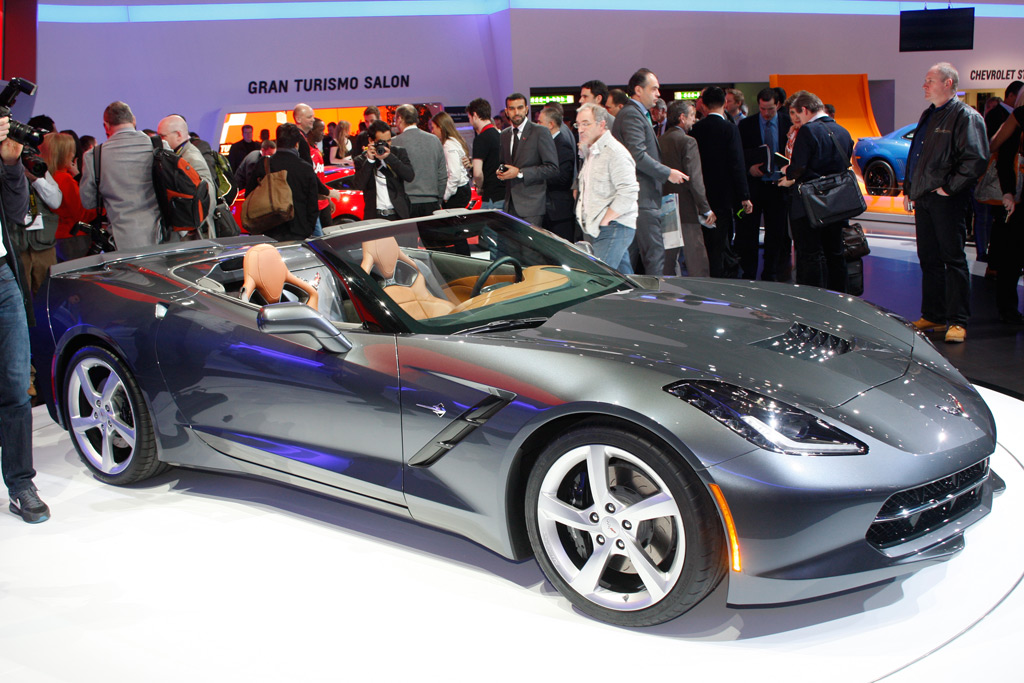 2014 Corvette Stingray Convertible, Unveiled at the Geneva Motor Show, March 5, 2013