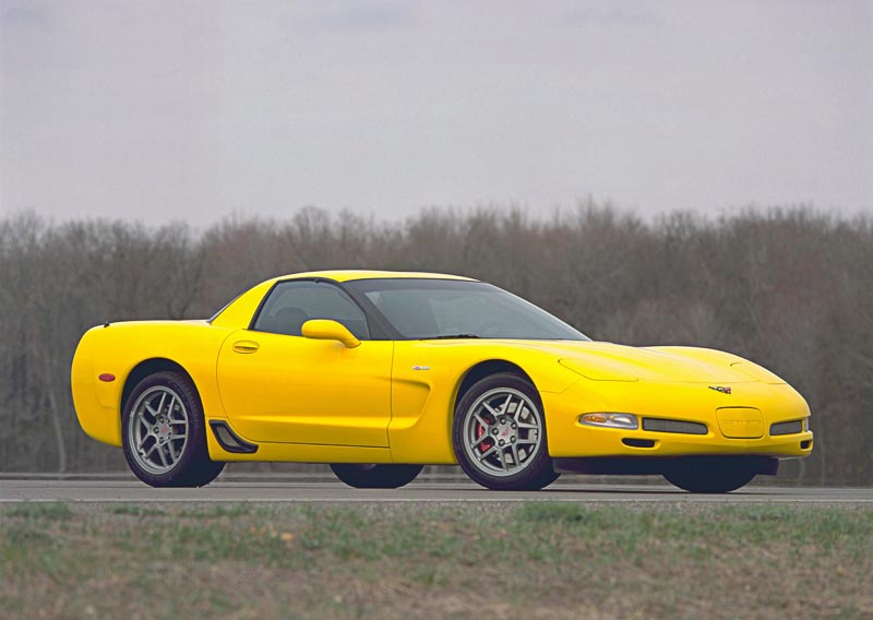 Corvette Z06 in Millennium Yellow