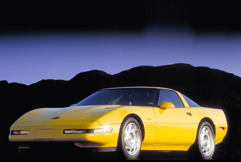 Chevrolet Corvette ZR-1 in Competition Yellow