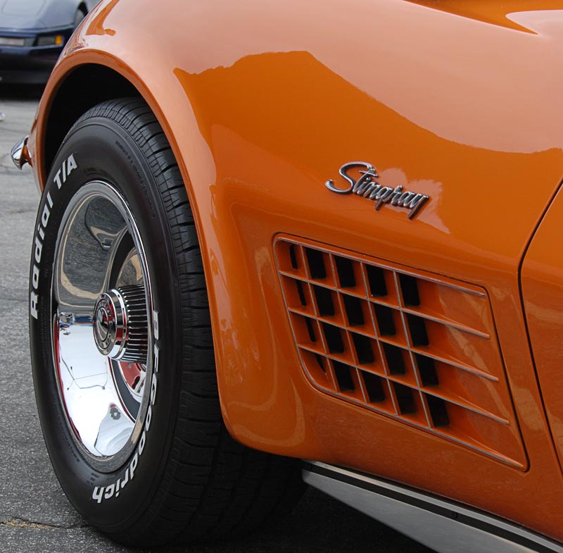 1970 Corvette front wheel flare