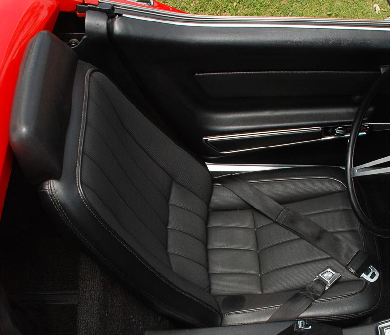1969 Chevrolet Corvette seat with A82 headrest option