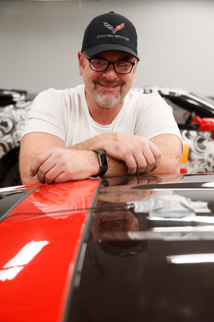 Corvette vehicle dynamics engineer, Jim Mero