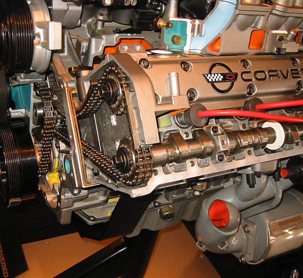 Corvette C4 LT-5 Engine Cutaway Display