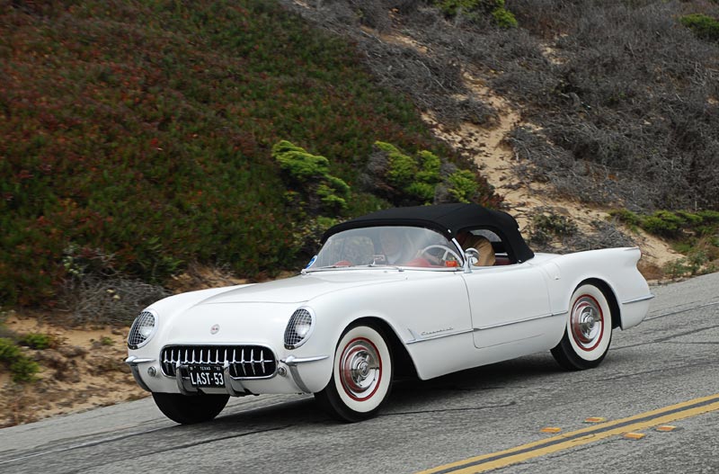 The last 1953 Corvette, owned by Jim and Evelyn Fasnacht